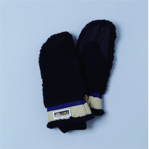 Elmer By Swany 1893 EM354 Teddy Mittens Black