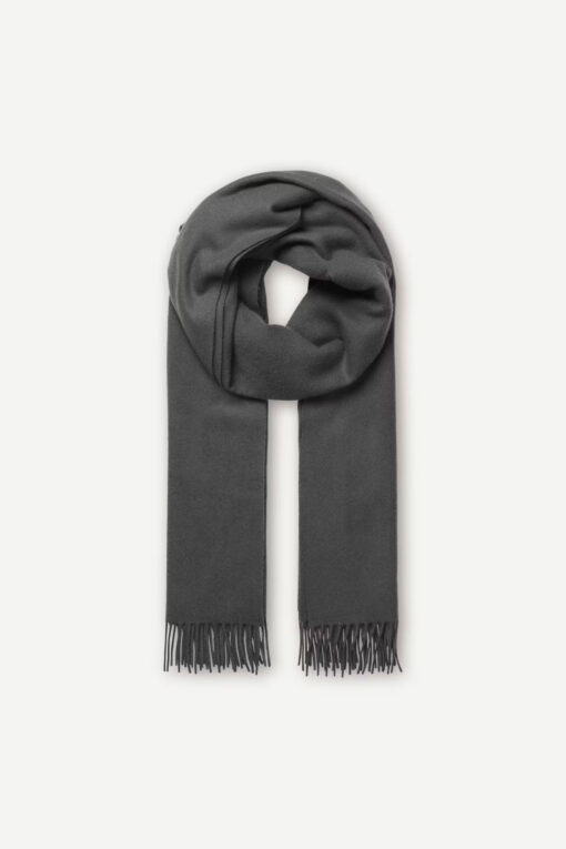 Samsøe Samsøe Accola Maxi Scarf Black Oyster
