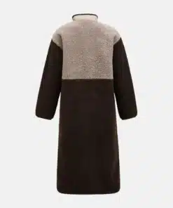 Peak Performance Heavy Piile Oversized Long Women Avid Beige/Cliff Edge