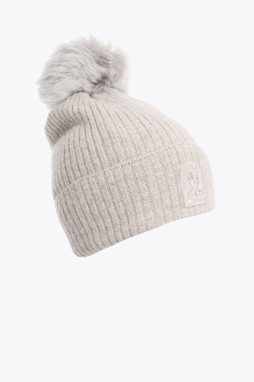 Parajumpers Alpaca Pom Pom Hat Moonbeam