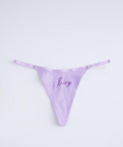Juicy Couture Script JC Thong 3-Pack