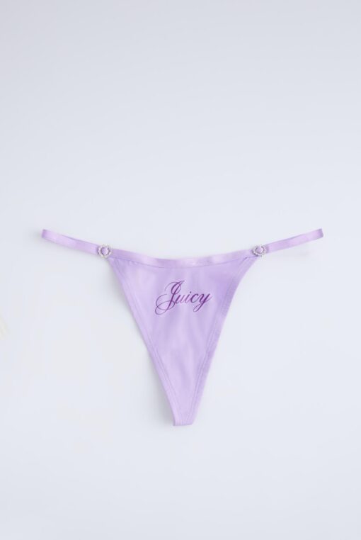 Juicy Couture Script JC Thong 3-Pack