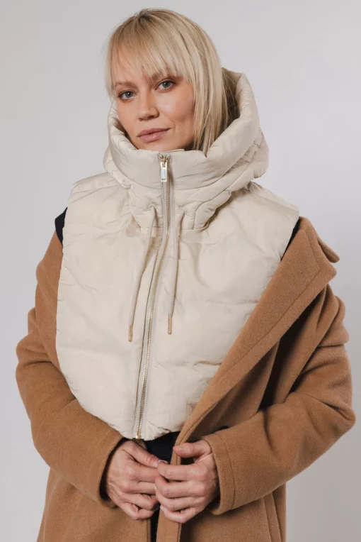 Rino & Pelle Tabita Hood Collar Birch