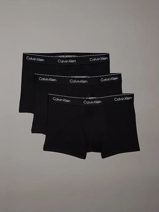Calvin Klein 3 Pack Trunks - Modern Cotton Black