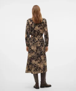 Vero Moda Ofreya 7/8 Shirt Dress Brown