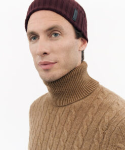 Tiger of Sweden Strica Beanie Dark Brown
