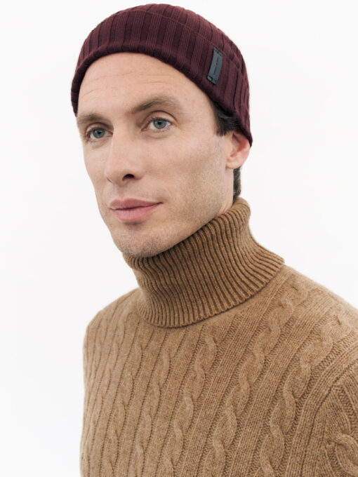 Tiger of Sweden Strica Beanie Dark Brown