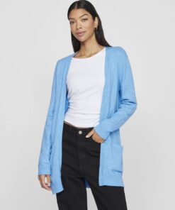 Vila Ril Open Cardigan Blissful Blue