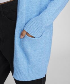 Vila Ril Open Cardigan Blissful Blue
