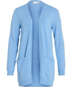Vila Ril Open Cardigan Blissful Blue