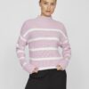 Vila Ril Mockneck Knit Winsome Orchid