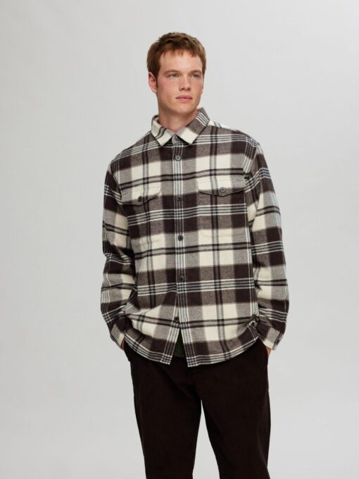 Selected Homme Pablo Lano Overshirt Pure Cashmere
