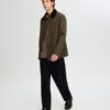 Selected Homme Walter Waxed Cotton Jacket Grape Leaf