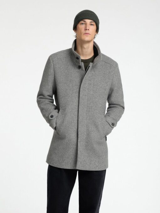 Selected Homme New Reuben Coat Black