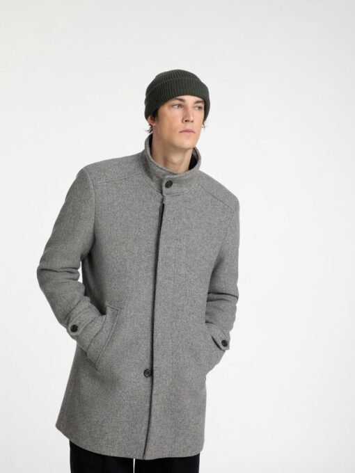 Selected Homme New Reuben Coat Black