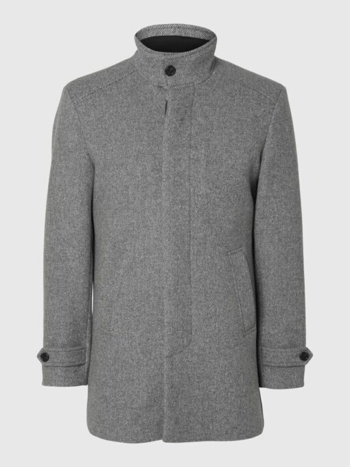 Selected Homme New Reuben Coat Black