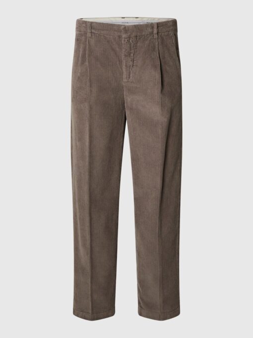 Selected Homme Loose Tristan Cord Pant Morel
