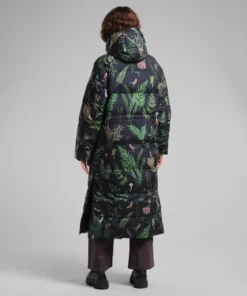 Dedicated Long Puffer Jacket Karmas Secret Garden Multi Color