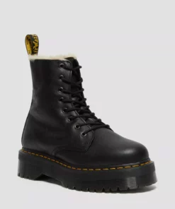 Buy Dr. Martens Jadon Faux Fur Lined Leather Platform Boots Scandinavian Fashion Store