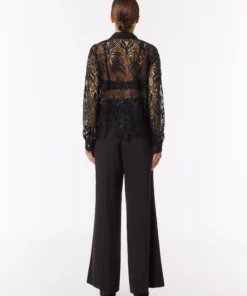Comma, Lace Blouse Black