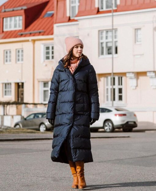 Joutsen Blanka Down Coat Dark Blue