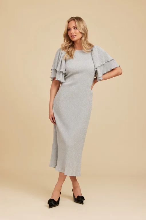 Dry Lake Adorable Dress Silver