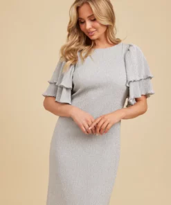 Dry Lake Adorable Dress Silver