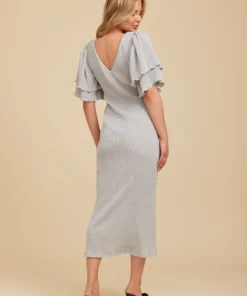 Dry Lake Adorable Dress Silver