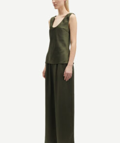 Samsøe Samsøe Sahelena Trousers Forest Night
