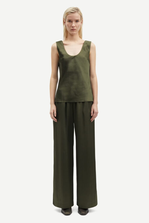 Samsøe Samsøe Sahelena Trousers Forest Night
