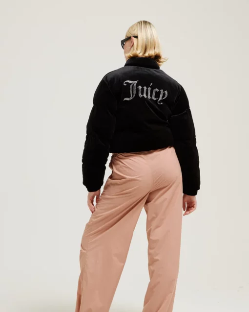 Juicy Couture Margo Puffer Jacket Black