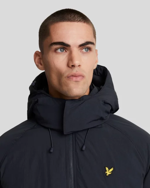 Lyle & Scott Padded Puffer Jacket Dark Navy
