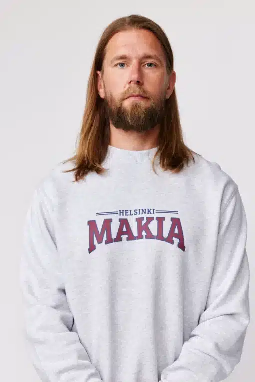Makia Uni Sweatshirt Grey