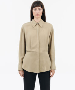 Tiger of Sweden Evira Shirt Dark Beige