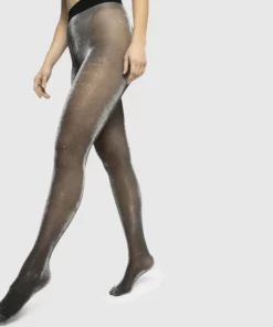 Swedish Stockings Tora Shimmery Tights Black