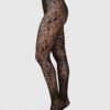 Swedish Stockings Rosa Lace Tights Black
