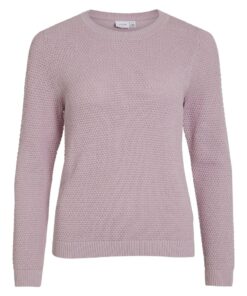 Vila Dalo O-neck Knit Winsome Orchid