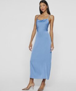 Vila Ravenna Strap Dress Blissful Blue