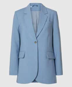 Selected Femme Rita-Freia Long Blazer Endless Sky