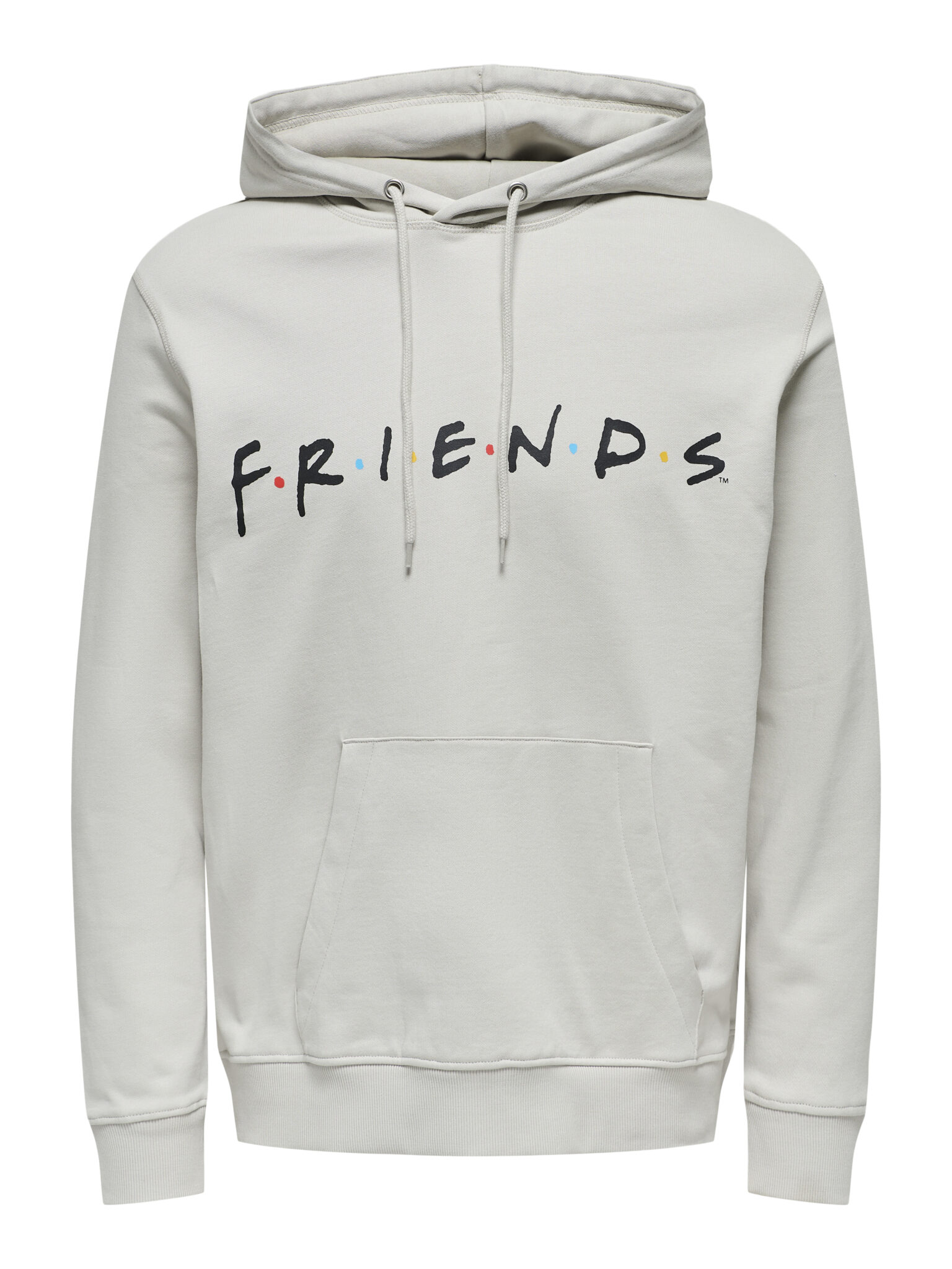 Buy Only Sons Friends Hoodie Sweat Grey Scandinavian Fashion Store