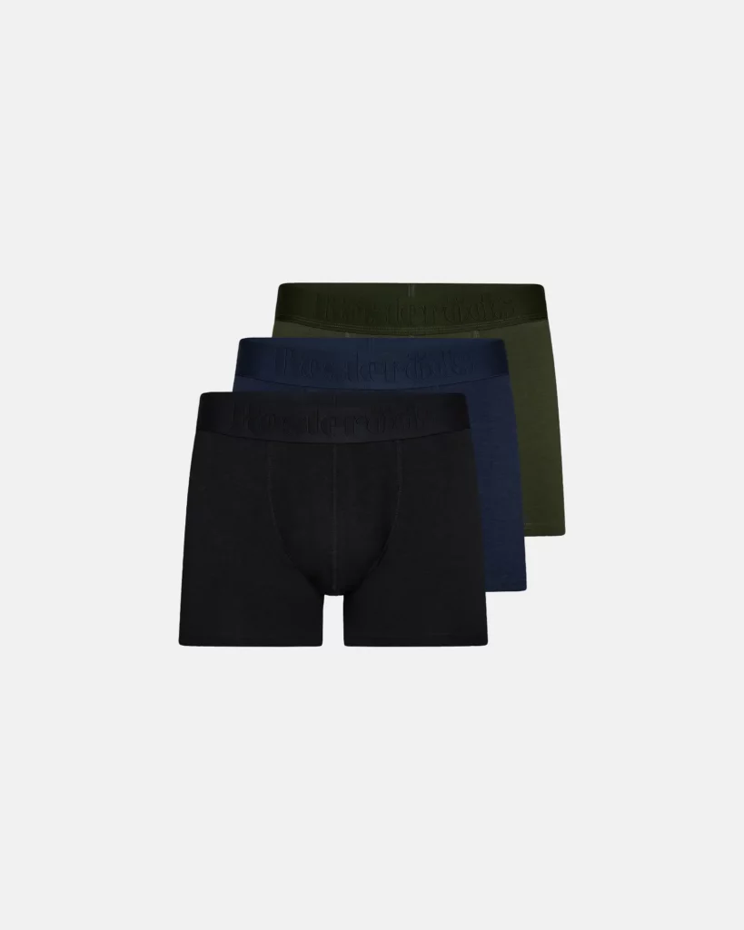 Resteröds Gunnar Boxer Bamboo 3-pack – Regular leg Multicolor