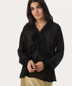 Part Two Monika Blouse Black