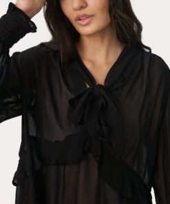 Part Two Monika Blouse Black
