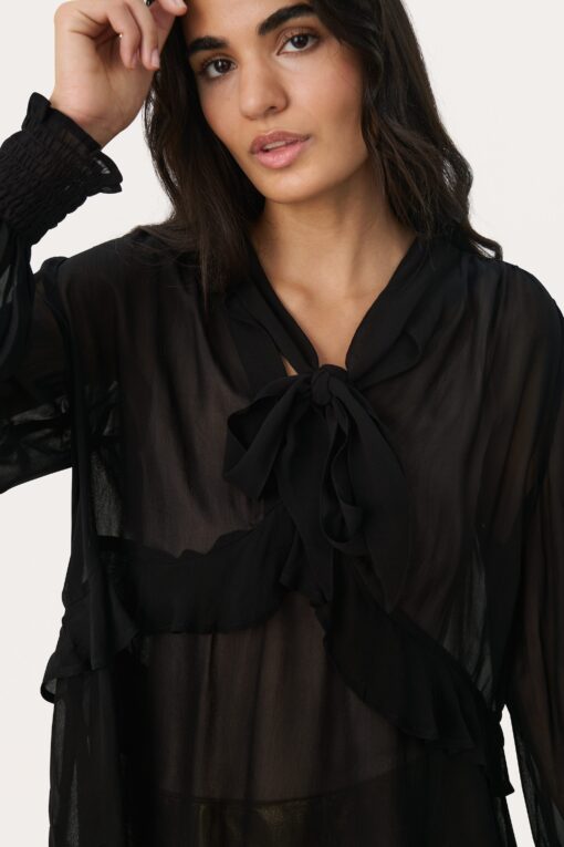 Part Two Monika Blouse Black