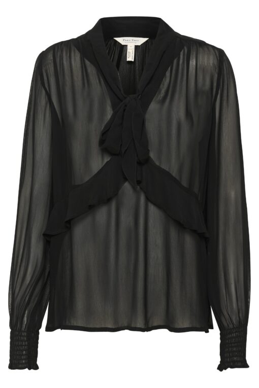 Part Two Monika Blouse Black