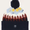 Knowledge Cotton Apparel Fair Isle Beanie