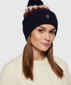 Knowledge Cotton Apparel Fair Isle Beanie