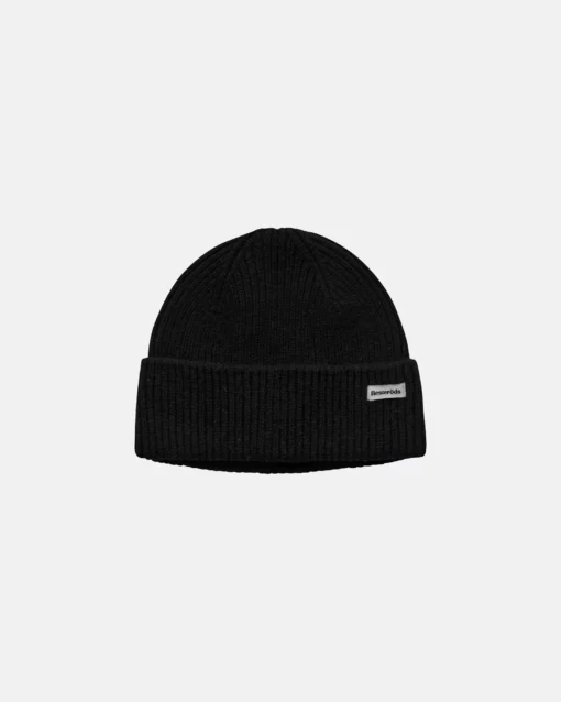 Resteröds Wool Beanie Black