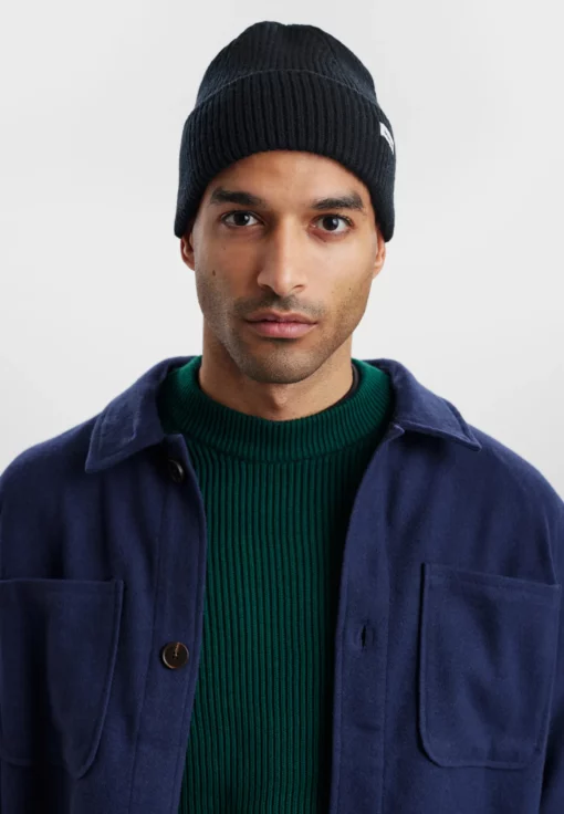 Resteröds Wool Beanie Black