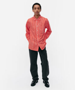Marimekko Unisex Jokapoika Shirt Red